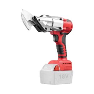 Akku-Elektroschere für Milwaukee 18V Akku, 300N.m Bürstenlose Blechschere, Max 2mm Scherenstärke für Blech, Teppich, Leder, Metall