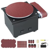 Elektrischer Bandschleifer mit starker Leistung und vielseitigen Funktionen, ideal für Metall- und Holzbearbeitung