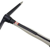 Ergonomische Kreuzhacke mit Kohlefasergriff für professionelle Maurerarbeiter, 660 g Gewicht, ideal für das Hacken von Wänden und Mauern