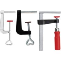 BESSEY Tischklemme LM10/5R8 - hochwertiges Werkzeug für Heimwerker und Haushaltsgeräte mit hoher Präzision und leichter Handhabung