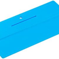 Tapezierspachtel aus hochwertigem Hart-PVC, abgerundete Ecken und robuste Spur für Tapeten, Kleber und andere Materialien