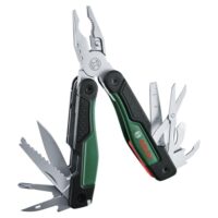 Bosch 16-in-1 Multi-Tool: Multifunktionswerkzeug mit Edelstahl-Konstruktion, Verriegelungsfunktion und Softgrip. Reißt, schneidet, sägt und mehr.
