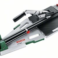Bosch Fliesenschneider PTC 640 - hochwertiges Werkzeug für schnelles und präzises Schneiden von Keramikfliesen mit einer Fliesenstärke von bis zu 12mm und einer Schnittlänge von 640mm.