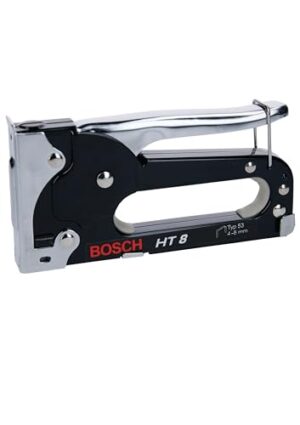 Bosch Handtacker HT 8 für Holzarbeiten, Klammertyp 53, 4-8 mm