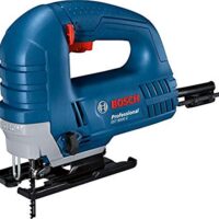 Bosch Professional Stichsäge GST 8000 E mit Sägeblatt T144 D und Spanreißschutz