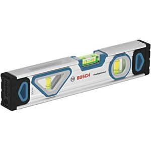 Bosch Professional Wasserwaage 25 cm mit Magnet System und Aluminium Gehäuse für Heimwerker und Profis