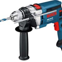 Bosch Professional Schlagbohrmaschine GSB 16 RE mit Schnellspannbohrfutter, Tiefenanschlag und Handwerkoffer - Hochleistungs-Heimwerkerwerkzeug für effektiven Bohrprozess