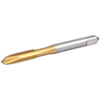 Burkit Spiralgewindebohrer mit Titanbeschichtung, 1/4 Zoll x 28 UNF, für Gewindeschneide in Edelstahl, Aluminium und anderen Materialien