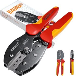BAURIX Crimpzange für MC4 Stecker 2,5–6 mm² - Solaranlagen-Besitzer
