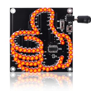 LED-Licht Löten Übungssatz, DIY LED Leuchten, elektronische Kits für Schüler, Lehr und Lernausbildung DIY Lötprojekt