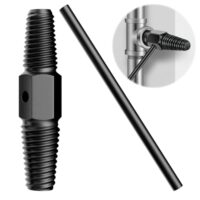 Doppelkopf Schraubenausdreher für 1/2 Zoll und 3/4 Zoll Schläuche, Ventil-Wasserhahn mit innovativer feiner Zahntechnologie und Chrom-Vanadium-Stahlmaterial