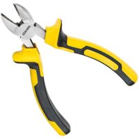 DOWELL Seitenschneider 6 Zoll, langlebige Nickel-Chrom-Stahlkonstruktion, hochwertiges Werkzeug für Elektriker und Haushalte