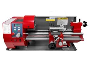 Professionelle Drehmaschine SIEG SC4 von Paulimot mit 125 mm Futter und 510 mm Spitzenweite für Heimwerker und Profis