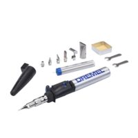 Dremel 2000 VersaTip Lötkolben - Brennkolben und Löt-Set mit 7 Wechselspitzen zum Löten, Heißschneiden, Schweißen, Brandmalerei, Holz Gravieren und Schmuckherstellung