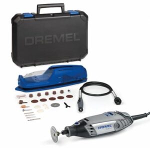 Dremel 3000 Multifunktionswerkzeug, Set mit Zubehör, variable Drehzahl für Schneiden, Schleifen, Gravieren und Polieren