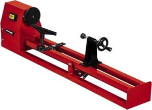 Einhell Drechselbank TC-WW 1000/1 mit Reitstock, Stirnmitnehmer und Planscheibe für Heimwerkerarbeit