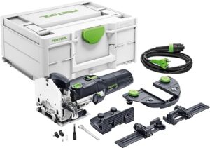 Festool Dübelfräse DF 500 Q-Set DOMINO im Systainer, hochwertiges Werkzeug für Heimwerken und professionelle Verwendung, leistungsstarker Motor und präzise Anschlussfunktion