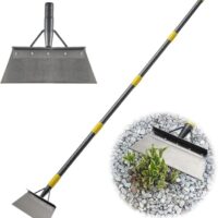 Multifunktionale Gartenschaufel zum Jäten, Reinigen, Pflanzen, Düngen und Schneeschaufeln aus Manganstahl für Gartenbedürfnisse