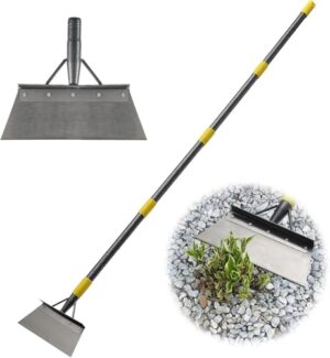 Multifunktionale Gartenschaufel zum Jäten, Reinigen, Pflanzen, Düngen und Schneeschaufeln aus Manganstahl für Gartenbedürfnisse