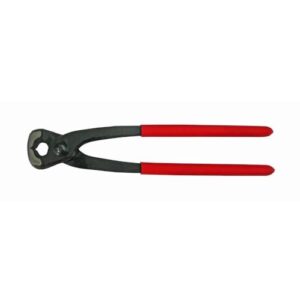 GEDORE red Monierzange, Länge 250 mm, mittelharter Draht bis zu 2,4 mm. Hochwertiges Werkzeug für Heimwerker und Handwerker mit geschliffenem Kopf und sicherem Griff.