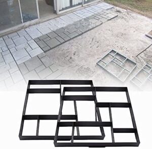 Pflaster-Gussformen aus Kunststoff, asymmetrische Form für Weg- und Terrassenfliesen, Garten, Wege, Terrasse, 60x50x5cm