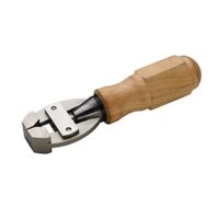Handschraubstock mit Holzgriff, 135 mm, zum Halten von Werkzeugen - ein grundlegendes Werkzeug für jeden Heimwerker und Profi
