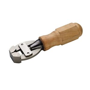 Handschraubstock mit Holzgriff, 135 mm, zum Halten von Werkzeugen - ein grundlegendes Werkzeug für jeden Heimwerker und Profi