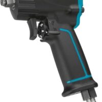 Hazet Druckluft-Schlagschrauber 9012M mit maximalen Lösemoment 1100 Nm, vierkantige Antriebsbreite von 12,5 mm (1/2 Zoll) und vibrationsarmer Betrieb - perfekt für Heimwerker und Handwerker