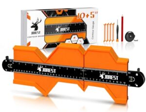 JOREST Anschließbare Konturenlehre, Weihnachtsgeschenk für Vater, Männer und Handwerker, perfekte Geschenkidee für Heimwerker und Schüler