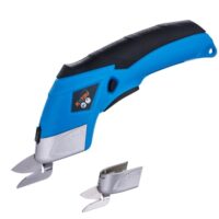 Elektro-Kabellose Stoffschere mit 2 Schneidklingen aus legiertem Stahl und Wiederaufladbarer Akku von KATSU Tools