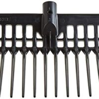KERBL Dunggabel EcoFork - Mistgabel in Schwarz & ohne Stiel, 39 x 30 x 6 cm Heugabel