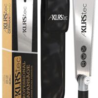 KLRStec Professional Japansäge, 240mm Ryoba Feinsäge, optimal für Holz und Kunststoffarbeiten