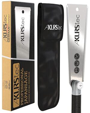 KLRStec Professional Japansäge, 240mm Ryoba Feinsäge, optimal für Holz und Kunststoffarbeiten