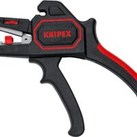 KNIPEX Automatische Abisolierzange mit Feinjustierung und einstellbarem Längenanschlag für elektrische Leiter