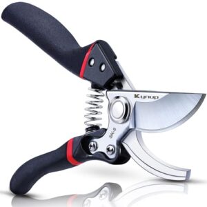 Hochwertige Gartenschere mit SK5-Stahlklinge, 25 mm Schneiddurchmesser und Rosenschere für Gartenliebhaber und professionelle Gartenarbeiter