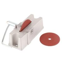 Manueller Kolbenringfeiler mit Hartmetall-Schleifscheibe, 120er Körnung aus Aluminiumlegierung für die Reparatur von Kolbenringen