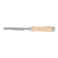 MHG Stechbeitel mit Holzheft, ideal für das Schnitzen von Holz, Metall oder anderen Materialien, hochwertiges Werkzeug für Handwerker und DIY-Anfänger