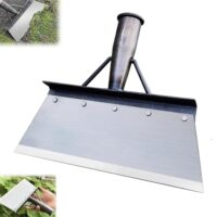 Multifunktionale Gartenschaufel für den Outdoor-Bereich, Unkraut entfernen und Staub saugen, Edelstahl-Reinigungsschaufel