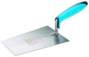 OX Pro Bucket Trowel, Edelstahl, 7 Zoll / 180 mm, hochwertiges Werkzeug für Heimwerker und Handwerker