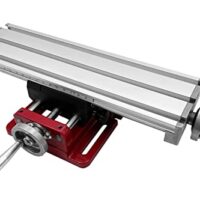Kreuztisch aus Aluminium mit Rundsäulenführung, ideal für Werkstatt oder Hobbyraum, hochwertiger Baukasten-Bau von PAULIMOT
