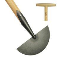 DeWit Rasenkantenschneider mit T-Griff, 99 cm lang, aus hochwertigem Borstahl, professionelles Gartenwerkzeug zum Stechen von Rasenkanten und Rasenflächen in bester Qualität.