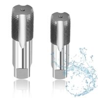 Rohrgewindebohrer Set mit 1/2 Zoll und 3/4 Zoll Innengewinde, perfekt für die Autoreparatur und Industrie