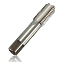 Hochwertiger Rohrgewindehahn für die Reparatur von Rohrgewindeverbindungen, 1/8"-27 NPT, verjüngter Stahlrohr-Gewindehahn