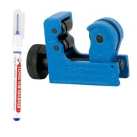 CTDMJ Mini Rohrschneider Ø 3-22 mm, universelles Werkzeug für die Arbeit mit Kupfer, PVC und Aluminium, einfach zu bedienen und hohe Präzision