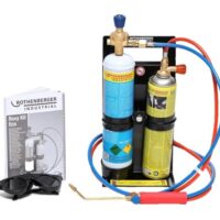 ROTHENBERGER Industrial Autogenschweiß- und Hartlötgerät Roxy Kit Eco, inkl. Gas- und Sauerstoffbehälter für sofortige Anwendung
