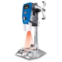 Scheppach DP55 Tischbohrmaschine, Bohrmaschine und Säulenbohrmaschine mit maximaler Bohrung von 13mm, LED-Laser und 710W Leistung