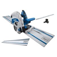 Scheppach Tauchsäge PL75 inkl. 1400mm Führungsschiene Handkreissäge mit 1600W Leistung, Schnitttiefe 75mm und SägeblattØ 160mm - 36 Zähne, neigbar mit Kippschutz bis 45°