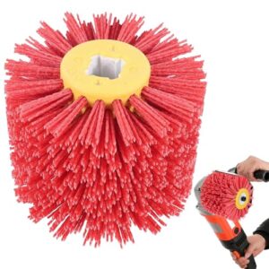 Schleifbürsten mit Nylonfasern für das Polieren von Holz, Entfernen von Rost und Veredeln von Oberflächen.
