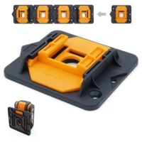 SLE Profi Akkuhalter für Worx 20V MAX PowerShare Wandhalterung, hochwertiger und langlebiger Akkuhalter für Ihre Worx-Akkus