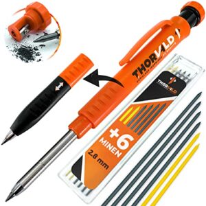 Robuster Tieflochmarker von Thorvald, ideal für Heim- und Handwerker zum Markieren auf Holz, Metall, Fliesen und Beton.
